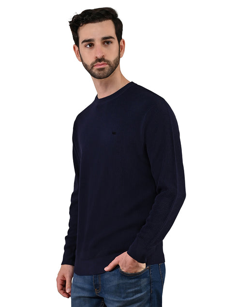 Suéter en color Marino, Casual Confort para Hombre, marca LEE.